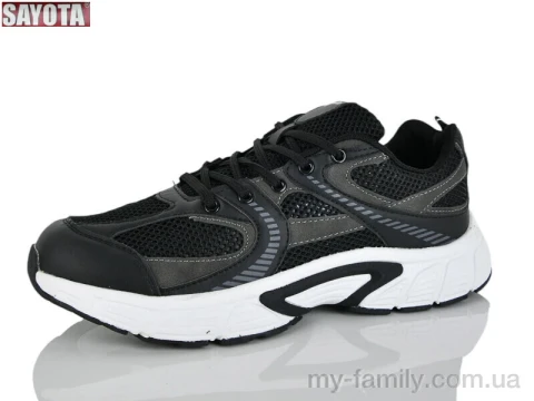 Кросівки штучна шкіра-текстиль чорний чоловіки -, Чоловічі кросівки оптом