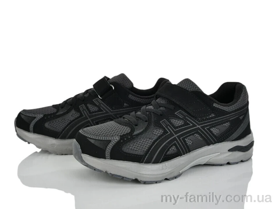 Кросівки штучний нубук-текстиль сірий діти хлопчик, Дитячі кросівки оптом