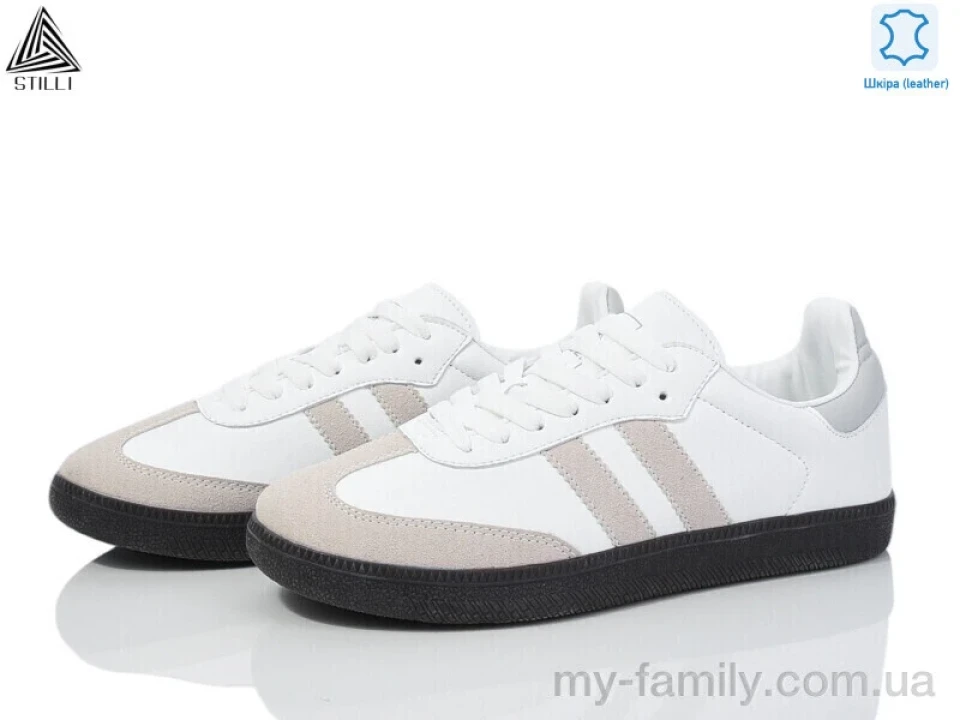 Кросівки натуральна шкіра-натуральна замша білий жінки -, Жіночі кросівки оптом