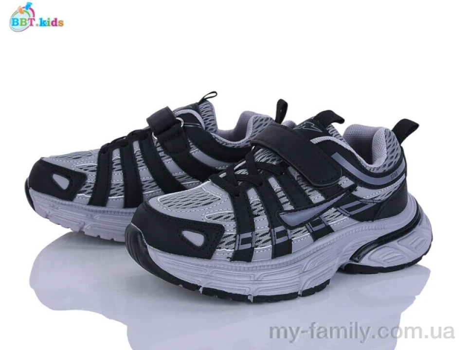 Кросівки штучна шкіра-текстиль сірий діти унісекс, Дитячі кросівки оптом