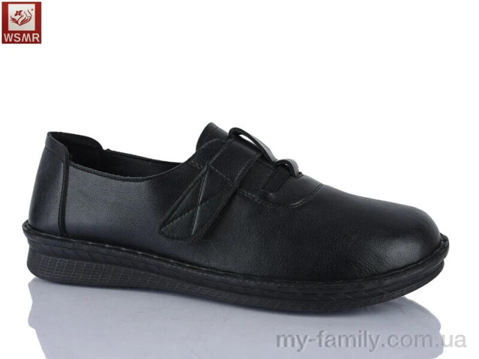 Туфлі штучна шкіра чорний жінки -, Туфлі жіночі оптом