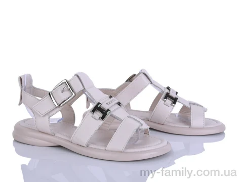 Босоніжки штучна шкіра бежевий жінки -, Жіночі босоніжки оптом