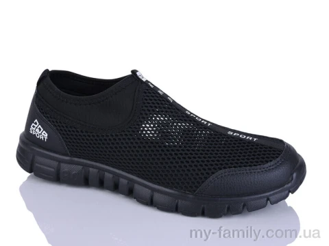 Кросівки штучна шкіра-текстиль чорний чоловіки -, Чоловічі кросівки оптом