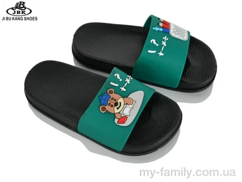 Шльопанці силікон зелений діти хлопчик, Дитячі шльопанці оптом