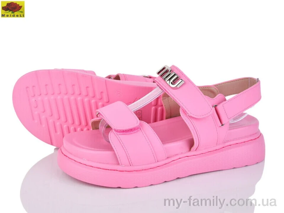 Босоніжки штучна шкіра рожевий жінки -, Жіночі босоніжки оптом