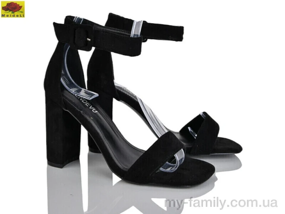 Босоніжки штучна замша чорний жінки -, Жіночі босоніжки оптом