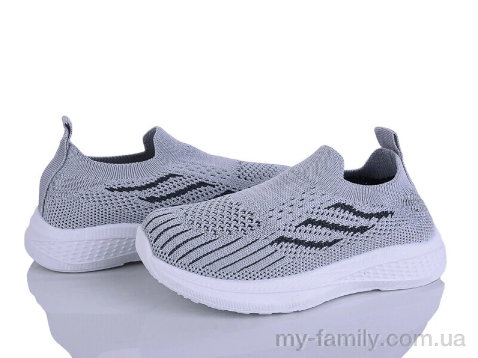 Кросівки текстиль сірий діти унісекс, Дитячі кросівки оптом