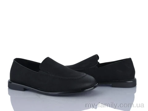 Туфлі штучна шкіра чорний жінки -, Туфлі жіночі оптом