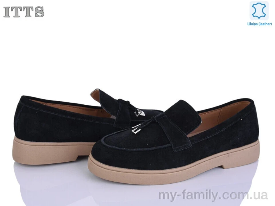 Туфлі натуральна замша чорний жінки -, Туфлі жіночі оптом