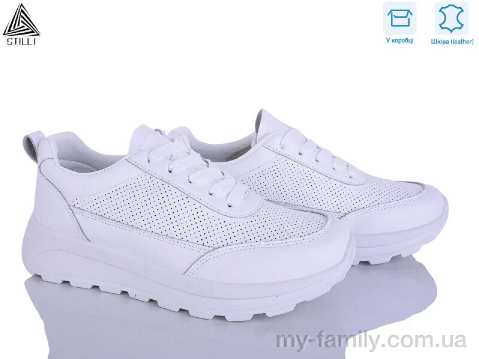 Кросівки натуральна шкіра білий жінки -, Жіночі кросівки оптом