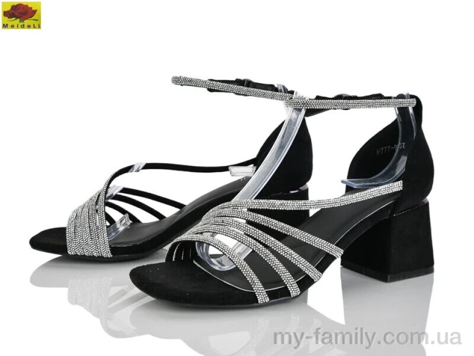 Босоніжки штучна замша чорний жінки -, Жіночі босоніжки оптом