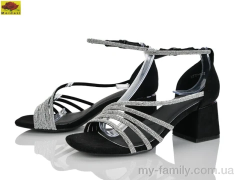 Босоніжки штучна замша чорний жінки -, Жіночі босоніжки оптом