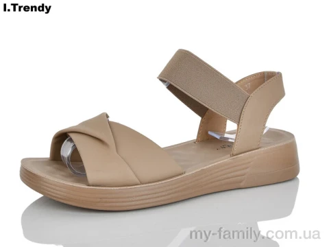 Босоніжки штучна шкіра-текстиль коричневий жінки -, Жіночі босоніжки оптом