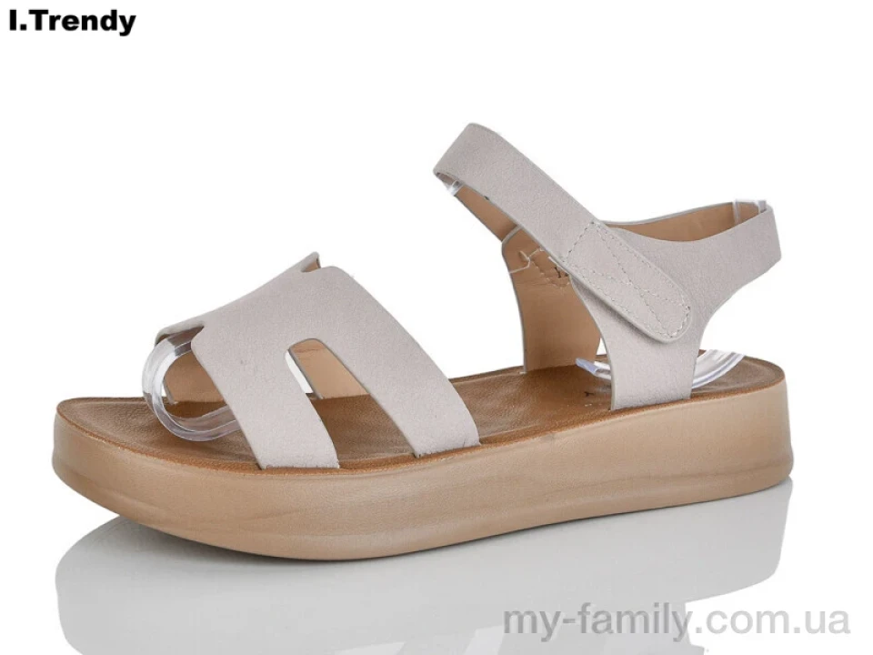 Босоніжки штучний нубук сірий жінки -, Жіночі босоніжки оптом