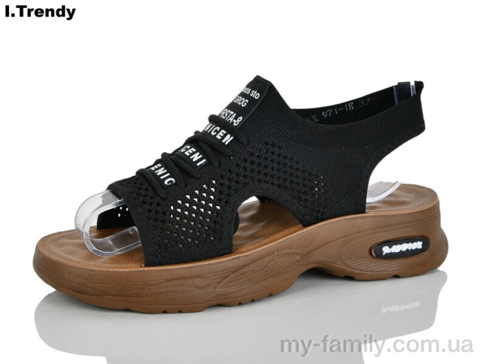 Босоножки текстиль черный женщины -, Женские босоножки оптом