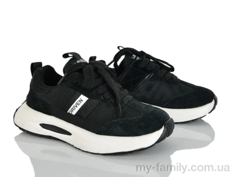 Кросівки штучна замша-текстиль чорний діти унісекс, Дитячі кросівки оптом