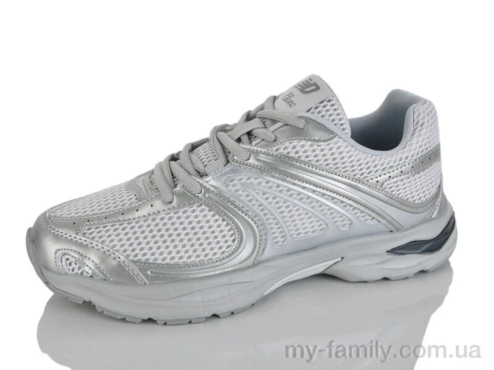 Кросівки штучна шкіра-текстиль сірий жінки -, Жіночі кросівки оптом