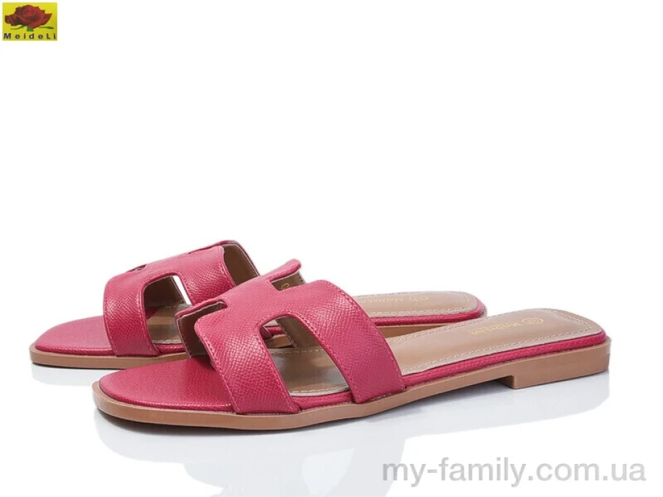 Шльопанці штучна шкіра рожевий жінки -, Жіночі шльопанці оптом