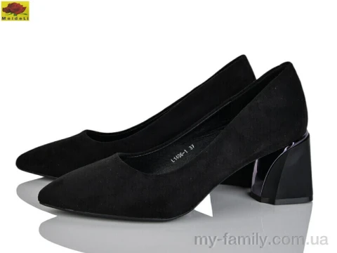 Туфлі штучна замша чорний жінки -, Туфлі жіночі оптом
