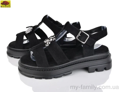 Босоніжки штучна замша чорний жінки -, Жіночі босоніжки оптом