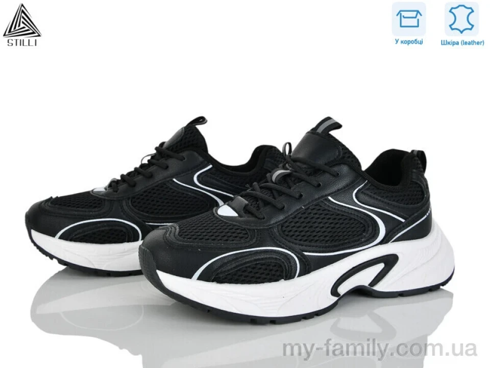 Кросівки натуральна шкіра-текстиль чорний жінки -, Жіночі кросівки оптом