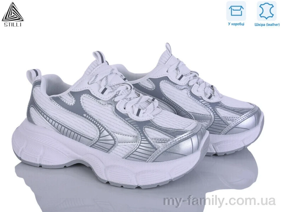 Кросівки натуральна шкіра-текстиль білий жінки -, Жіночі кросівки оптом