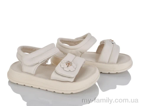 Босоніжки штучна шкіра бежевий діти дівчинка, Взуття оптом діти
