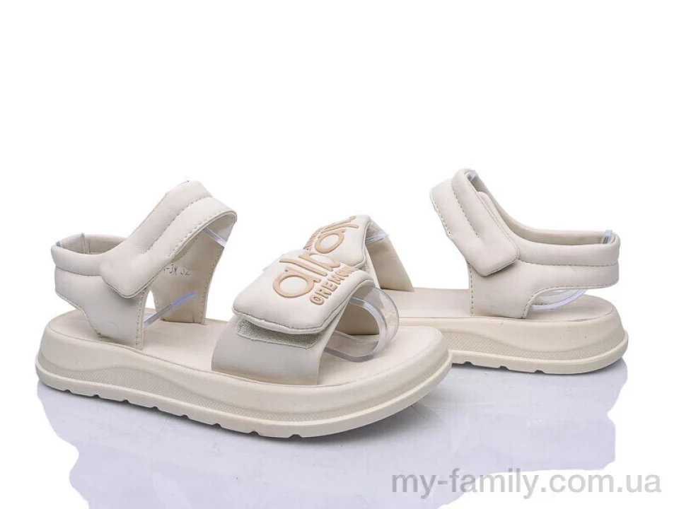 Босоніжки штучна шкіра бежевий діти дівчинка, Взуття оптом діти