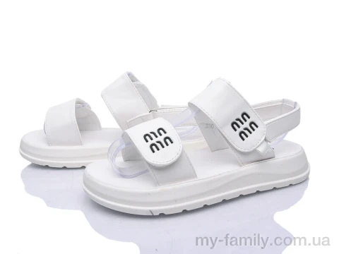 Босоніжки штучна шкіра білий діти дівчинка, Взуття оптом діти