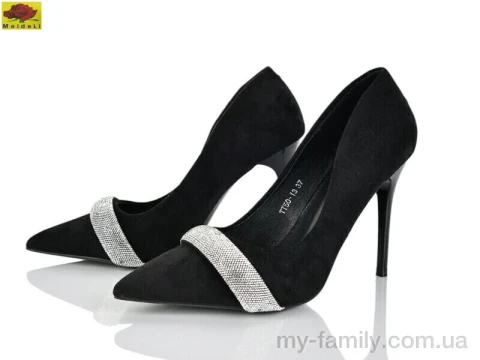 Туфлі штучна замша чорний жінки -, Туфлі жіночі оптом