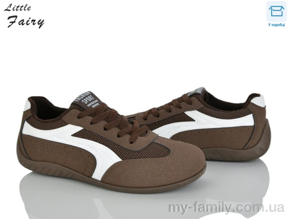 Кросівки штучна замша-текстиль коричневий жінки -, Жіночі кросівки оптом