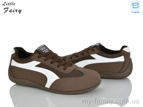 Кросівки штучна замша-текстиль коричневий жінки -, Жіночі кросівки оптом