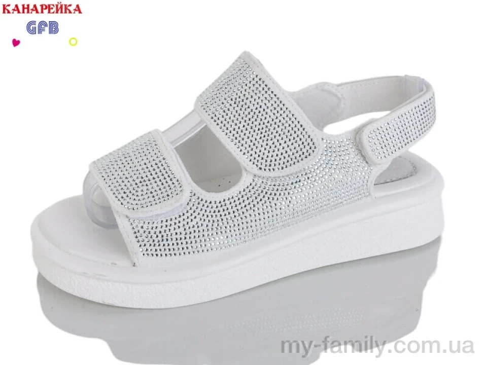 Босоніжки штучна замша білий діти дівчинка, Взуття оптом діти