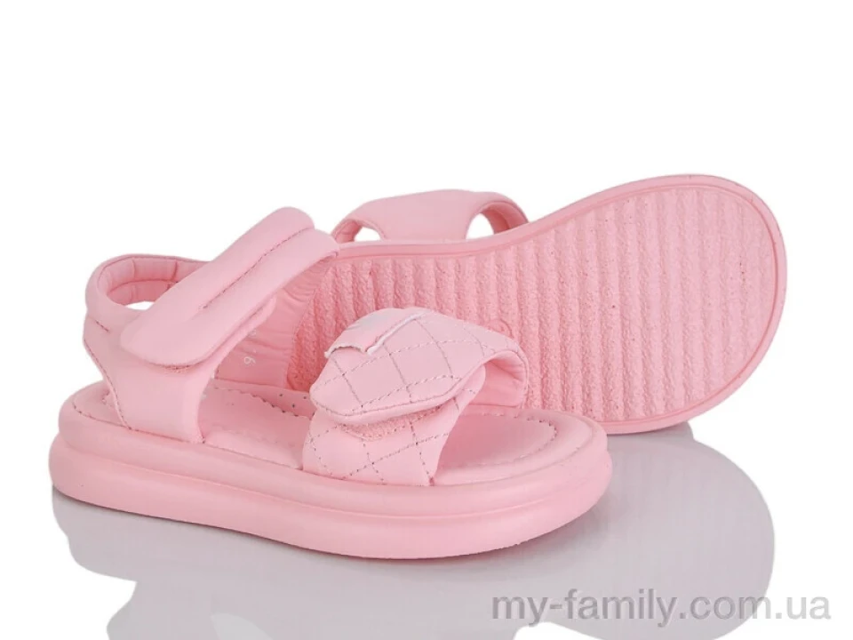 Босоніжки штучна шкіра рожевий діти дівчинка, Взуття оптом діти