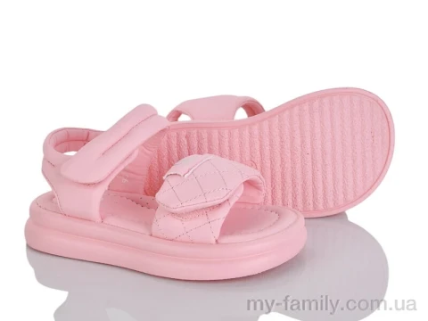 Босоніжки штучна шкіра рожевий діти дівчинка, Взуття оптом діти