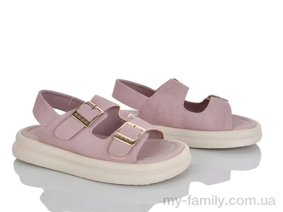 Босоніжки штучна шкіра рожевий діти дівчинка, Взуття оптом діти