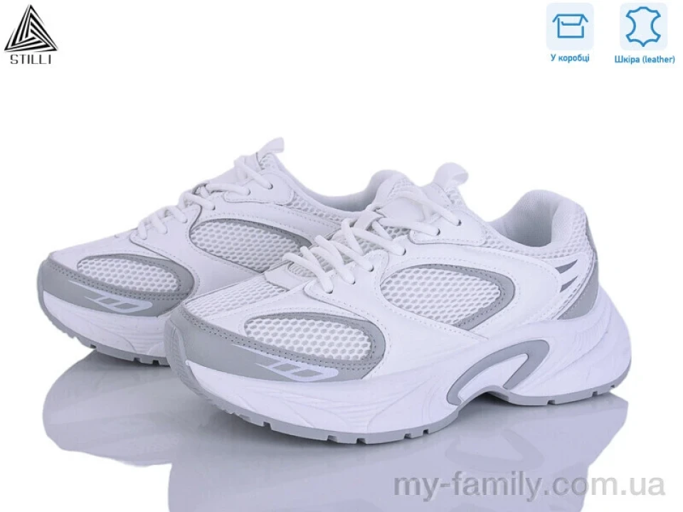 Кросівки натуральна шкіра-текстиль білий жінки -, Жіночі кросівки оптом