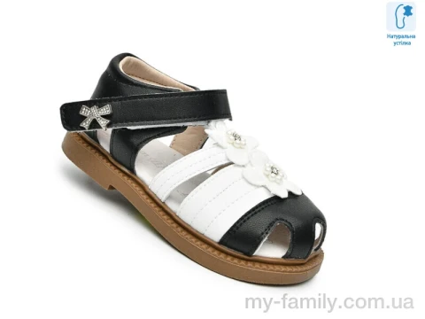 Босоножки искусственная кожа черный дети девочка, Взуття оптом дети