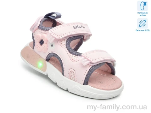 Босоножки искусственная кожа-текстиль розовый дети девочка, Взуття оптом дети
