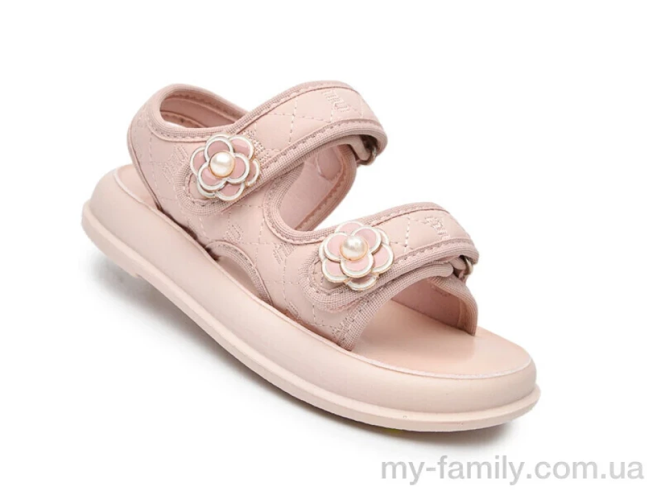 Босоніжки штучна шкіра рожевий діти дівчинка, Взуття оптом діти