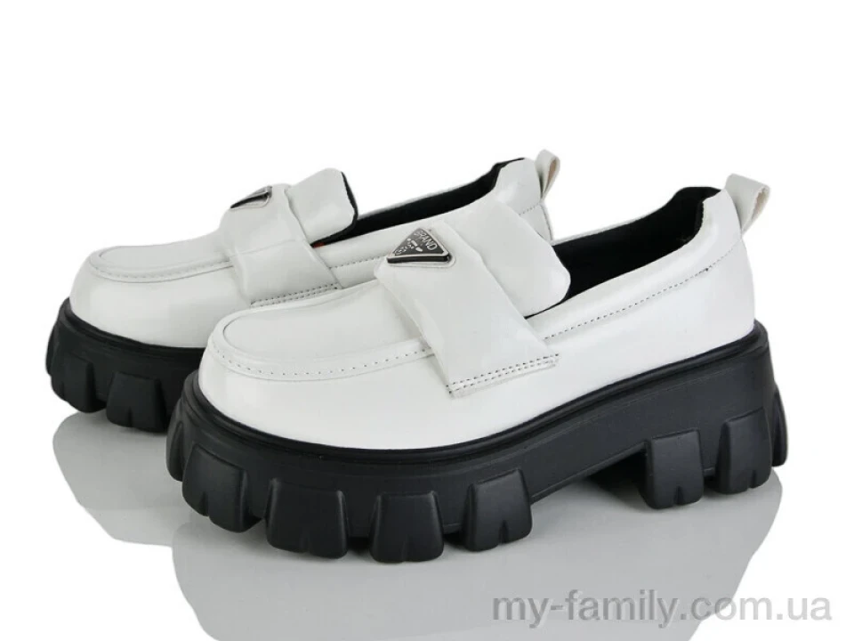 Туфлі штучна шкіра білий діти дівчинка, Дитячі туфлі оптом