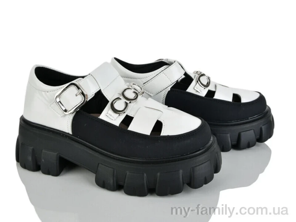 Туфлі штучний лак білий діти дівчинка, Дитячі туфлі оптом