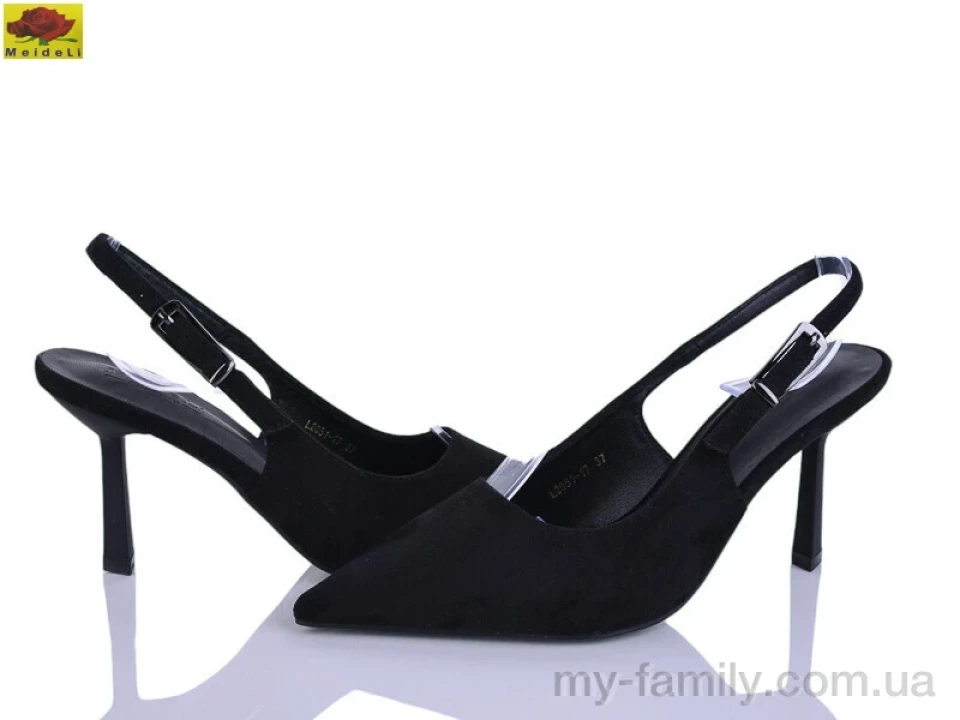 Туфлі штучна замша чорний жінки -, Туфлі жіночі оптом