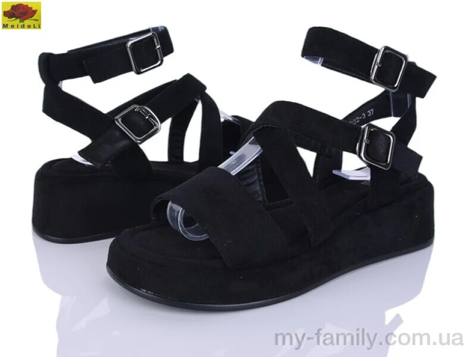 Босоніжки штучна замша чорний жінки -, Жіночі босоніжки оптом