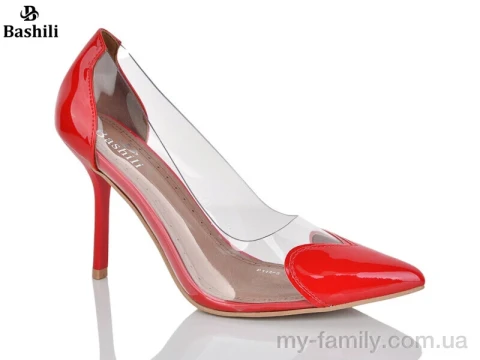 Туфлі штучний матеріал червоний жінки -, Туфлі жіночі оптом
