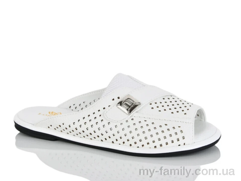Шльопанці штучна шкіра білий жінки -, Жіночі шльопанці оптом