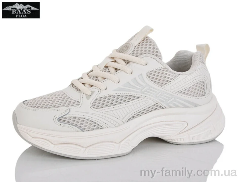 Кросівки штучна шкіра-текстиль бежевий жінки -, Жіночі кросівки оптом