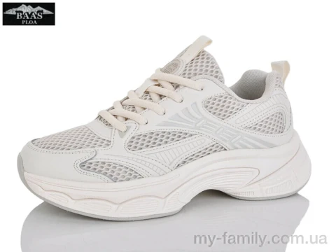 Кросівки штучна шкіра-текстиль бежевий жінки -, Жіночі кросівки оптом