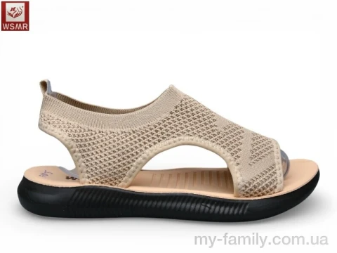 Босоніжки текстиль бежевий жінки -, Жіночі босоніжки оптом