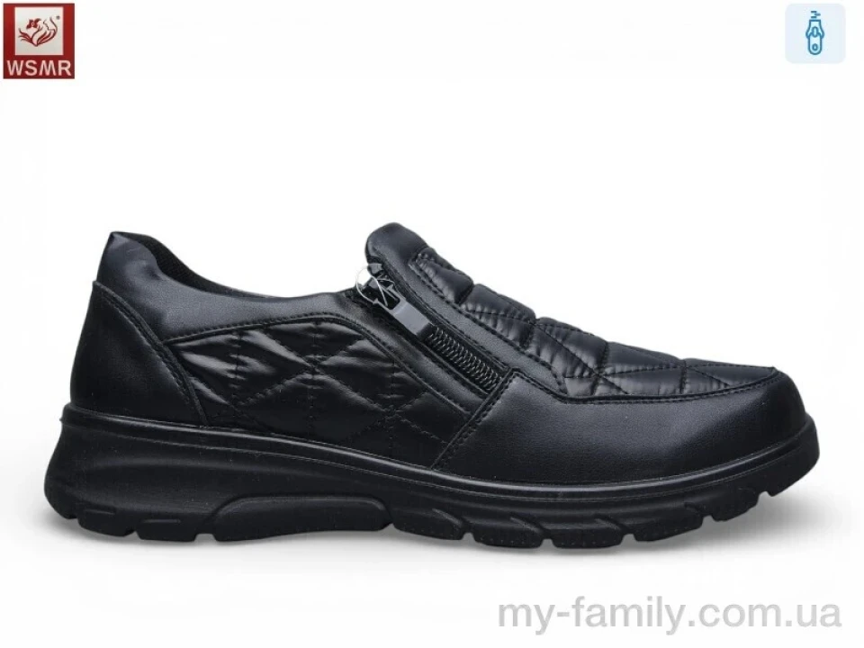 Туфлі штучна шкіра-плащівка чорний жінки -, Туфлі жіночі оптом